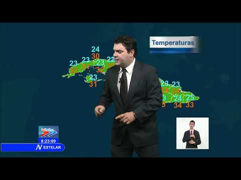 Actualización meteorológica en Cuba
