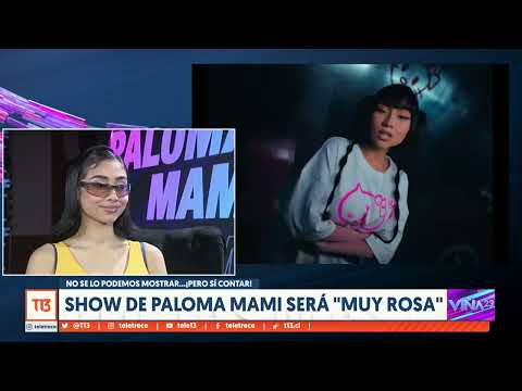 Paloma Mami en entrevista exclusiva con T13: Su show será Muy rosa