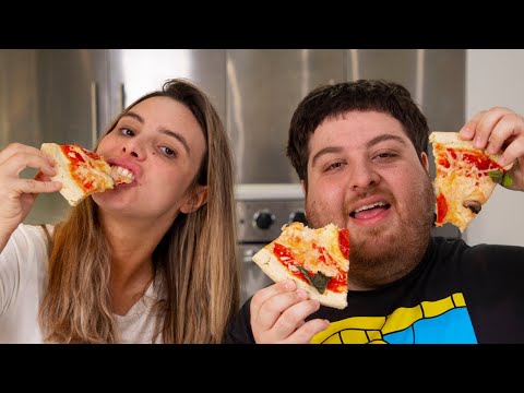 The Best Homemade Pizza Recipe | Lele Pons & Nick Antonyan