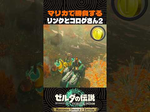 マリカで勝負するリンクとコログさん2【ゼルダの伝説 ティアキン】