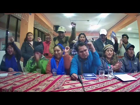Uyuni Potosí rechaza congresos trucho de Luis Arce y advierte de la persecución política