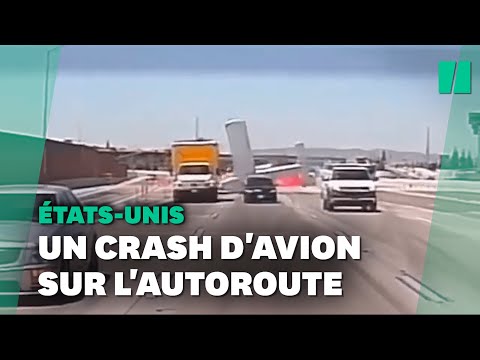 En Californie, un avion monomoteur s’écrase sur une autoroute