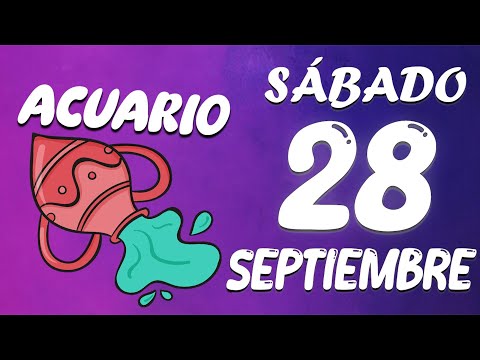 IMPOSIBLE DETENER ESTO QUE VIENE?? Acuario  Diario  Horoscopo De Hoy 28 De septiembre 2024