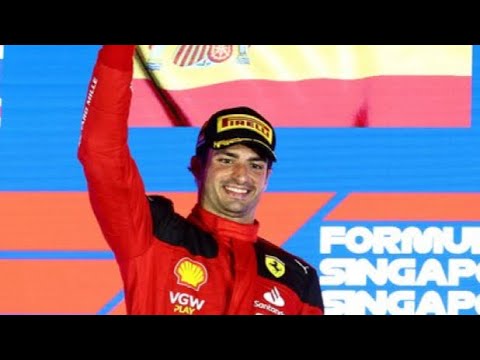 Formule 1 : Carlos Sainz remporte le Grand Prix de Singapour et stoppe Red Bull