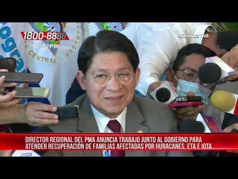 Cancillería de Nicaragua da la bienvenida al Director Regional del PMA