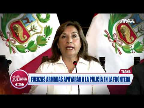 Tacna: Fuerzas Armadas apoyarán a la Policía en la frontera con Chile
