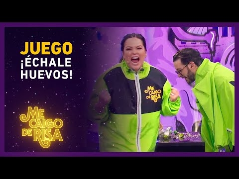 Mariana logró que Faisy jugara en ‘¡Échale huevos!’ | Me Caigo de Risa