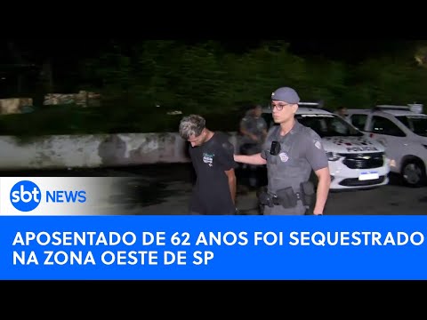 Aposentado é vítima de sequestro na zona oeste de São Paulo | #SBTNewsnaTV(02/02/24)