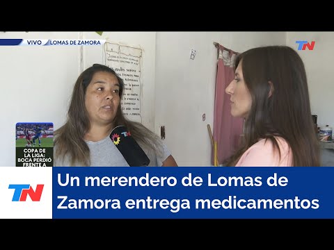 Salud en crisis: un merendero de Lomas de Zamora entrega medicamentos donados por los vecinos