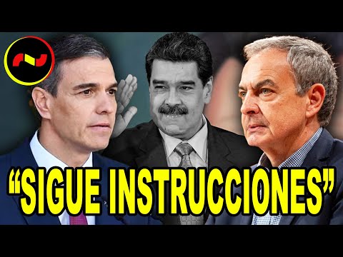 Sánchez “SIGUE INSTRUCCIONES” de Zapatero en Venezuela: “¡ESTÁ MUDO!”