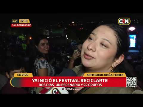 Ya inició el festival Reciclarte