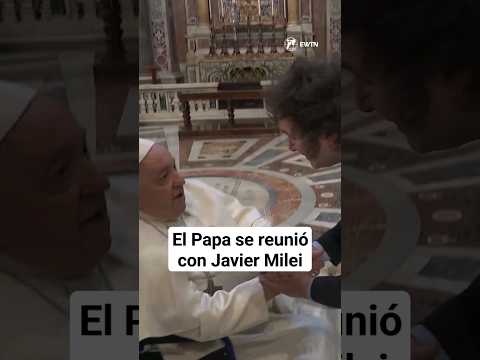 El Papa se reunió con Javier Milei