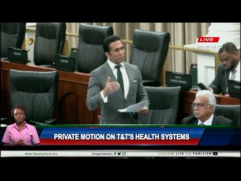 Private Motion On T&T's Health System