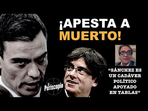 ¡EL MENSAJE DE PUIGDEMONT A LOS SUYOS EN WATERLOO  SA?NCHEZ APESTA A MUERTO!