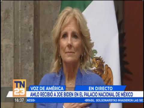 López Obrador recibe a Joe Biden en México