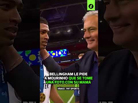 JUDE BELLINGHAM le pide a MOURINHO que se tome una foto con su mamá tras GANAR la CHAMPIONS | Depor