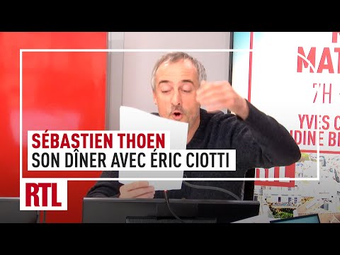 Sébastien Thoen : son dîner avec Eric Ciotti
