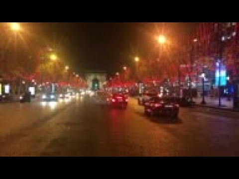 Paris unveils Christmas lights under pandemic