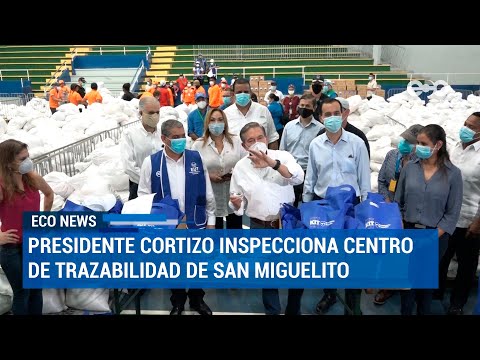 Presidente Cortizo inspeccionó centro de trazabilidad de San Miguelito | ECO News