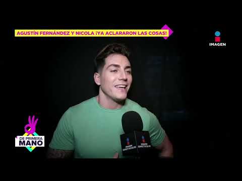 ¡Agustín ya ACLARÓ sus declaraciones con Wendy y Nicola Porcella! | De Primera Mano