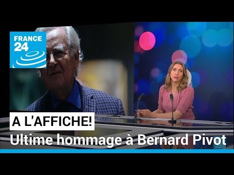Décès de Bernard Pivot : ultime hommage à un amoureux des mots • FRANCE 24