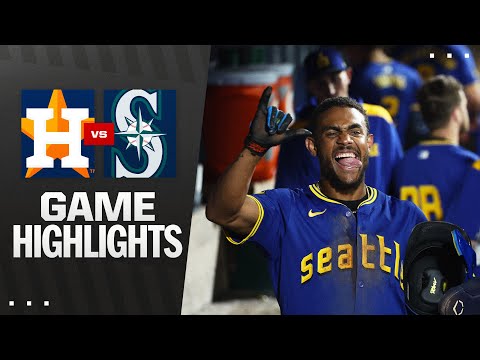 Astros vs. Mariners Game Highlights (7/18/25) | MLB Highlights
