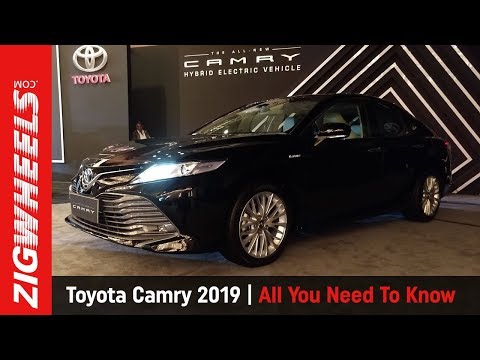 Toyota Camry Hybrid 2019 Walkaround: Launched at Rs 36.95 lakh