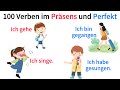 100 Verben Prдsens & Perfekt Deutsch Lernen A2-B1 Deutsch fьr Anfдnger