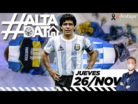 Alta Data | Así despidió el mundo a Maradona