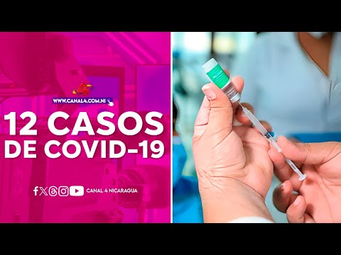 Confirman 12 casos de COVID-19 entre el 22 y 29 de agosto en Nicaragua