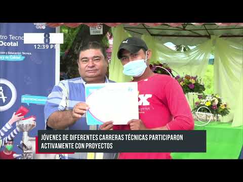 Jóvenes de la Región 1 de Nicaragua se presentan en el festival tecnológico