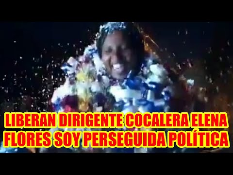 LIBERAN A DIRIGENTA ELENA FLORES SOY PERSEGUIDA POLÍTICA POR EL GOBIERNO DE AÑEZ...