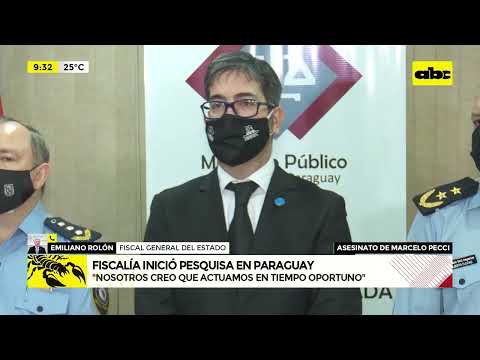 Fiscalía inicio pesquisa en Paraguay