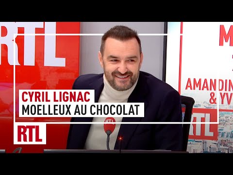 Cyril Lignac : Moelleux au chocolat bien fondant et bien coulant