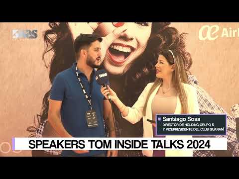 NOTA | SANTIAGO SOSA | SPEAKERS TOM INSIDE TALKS 2024 | 5díasTV