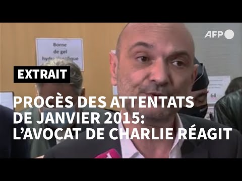 Attentats janvier 2015: l'avocat de Charlie Hebdo se félicite du verdict  | AFP Extrait