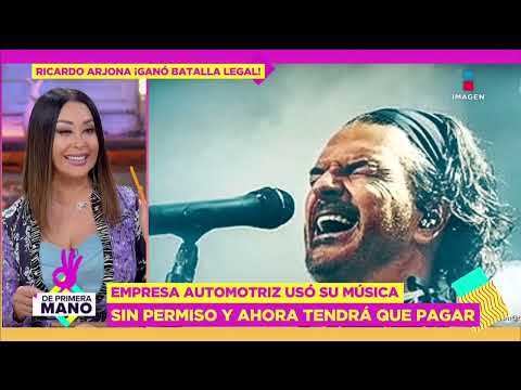 Ricardo Arjona gana importante demanda contra empresa automotriz | De Primera Mano