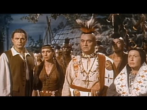 Am Fluss der Mohawk (Westernfilm, 1956) Regie von Kurt Neumann mit Scott Brady, Rita Gam