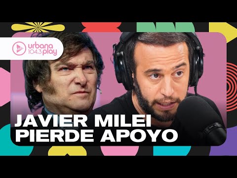 Cayó por primera vez el apoyo de la gente a la gestión nacional de Javier Milei #VueltaYMedia