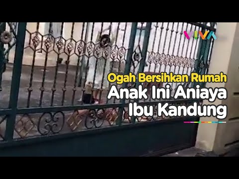 Miris! Ibu Dianiaya Anak Pakai Parang di Makassar