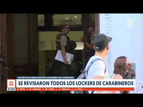 En comisaría de Carabineros: Desaparecieron 400 mil pesos incautados a narcos