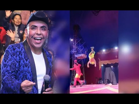 Artista de talla baja sufre accidente en circo de Edwin Sierra