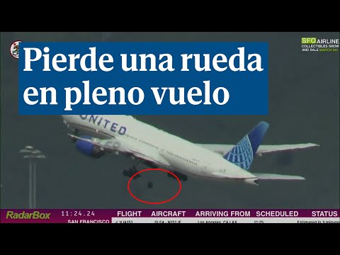 Un Boeing pierde una rueda en pleno vuelo