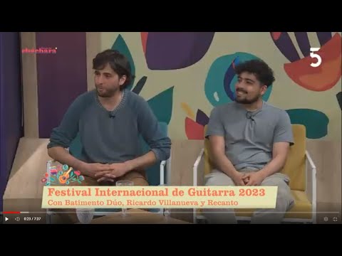 Hablamos con Juan Manuel Silva y Andrés Rey sobre Festival internacional de guitarra 2023