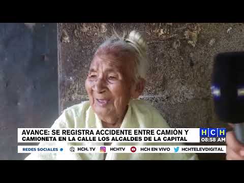 Hoy Doña Camila Martínez cumple 113 años en el barrio El Tránsito de Marcovia, Choluteca