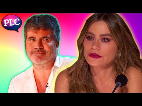 Sofía Vergara TRISTE y ABANDONADA Por Su Compañero Simon Cowell en America's Got Talent