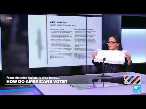 From absentee ballots to drop boxes: How do Americans vote? • FRANCE 24 English