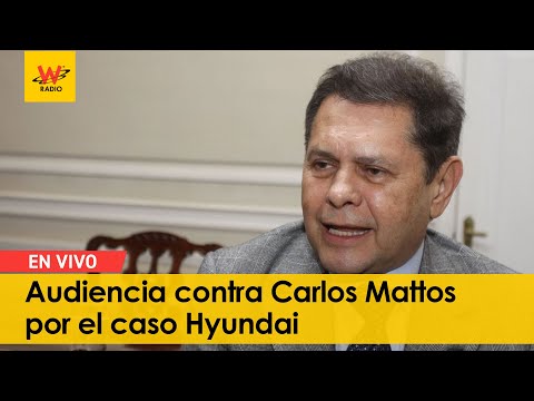 En vivo: Audiencia contra Carlos Mattos por el caso Hyundai