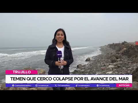 Temen que cerco colapse por el avance del mar