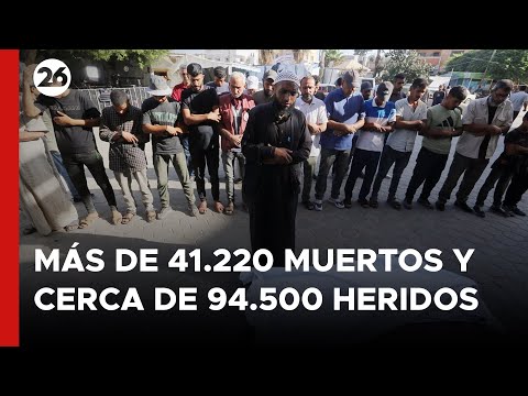 MEDIO ORIENTE | Más de 41.220 muertos y cerca de 94.500 heridos